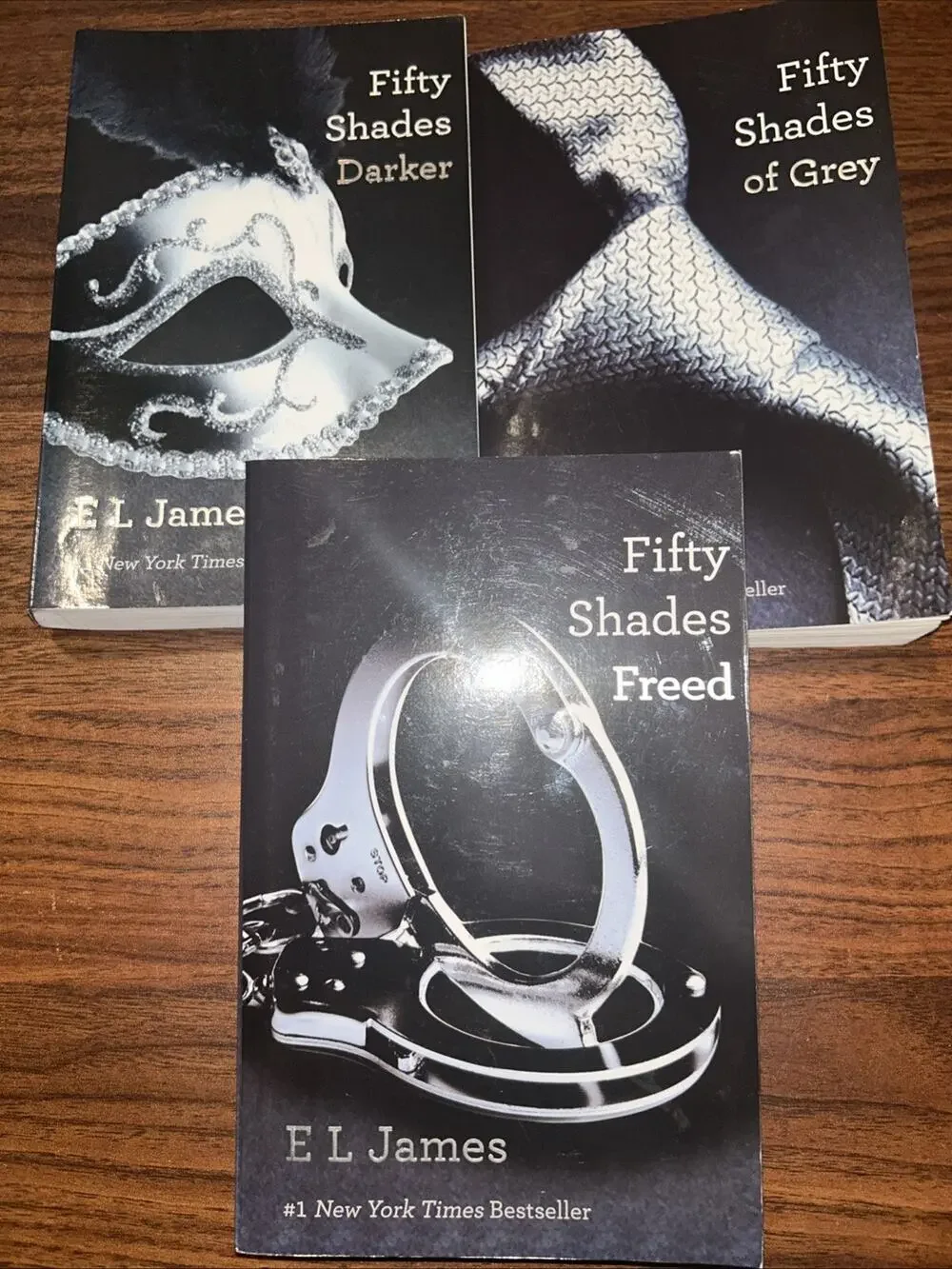 Fifty Shades Trilogy By E L James I-III Paperback Set
